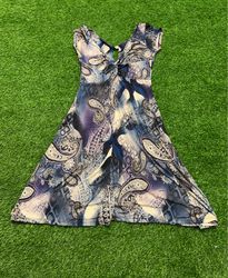 Paisley-Muster Kleid