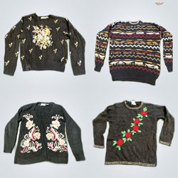 Vintage schwere Strickmode für Frauen