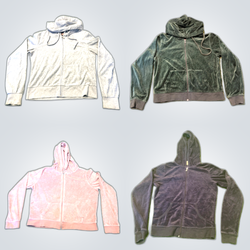 Velour Sweatshirts and Pants