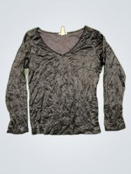 Cuddi Duds Black Long-Sleeve Top, Medium