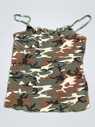 Dorothy Perkins Camouflage Cami Top