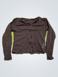 Black Long-Sleeve Top