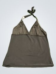 Black Halter Tank Top