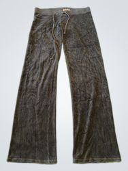 Juicy Couture Black Velour Sweatpants