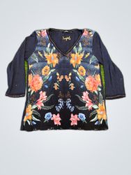 Desigual Printed Floral Blouse