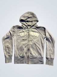 Abercrombie & Fitch Grey Zip-Up Hoodie