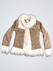 Next Faux Fur Trimmed Jacket