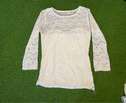 Bershka Top in pizzo
