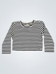 Abercrombie & Fitch Blusa de Manga Longa Listrada ..