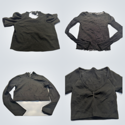 Y2K Blouses Long Sleeve