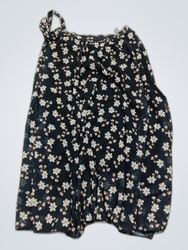 Black Floral Slip Dress