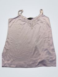 George Lace Trim Camisole Top