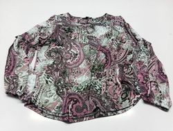 Petite Touch Printed Blouse