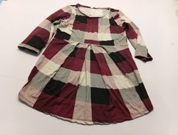 Lacoste Plaid Midi Dress