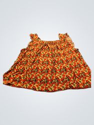 Melinday Printed Sleeveless Blouse