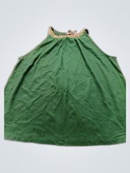 Green Embellished Top