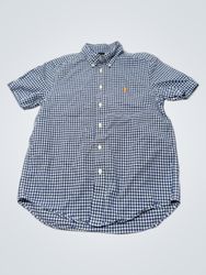 Ralph Lauren Gingham Short Sleeve Button-Up Shirt