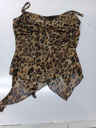 eyeshadow 2X Leopard Print Top