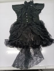 Black Lace Victorian Dress