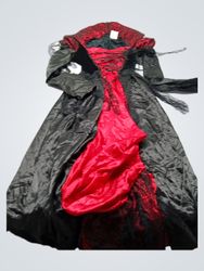 SBIO Women's Red and Black Lace Vampire Costume Dr..