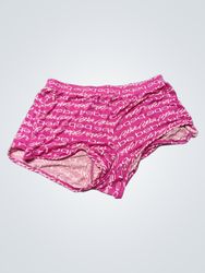 Bebe Schlafanzug Logo Druck Shorts