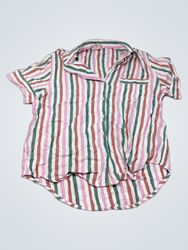 Victoria's Secret Striped Pajama Top