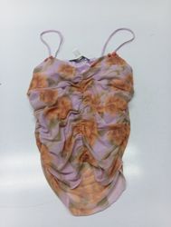 Urban Outfitters Floral Ruched Cami Top