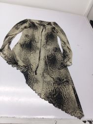Lipsy Animal-Print-Netzoberteil
