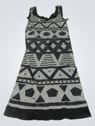 Bebe Graphic Print Tank Dress