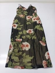 Guess Floral Mesh Maxi Dress