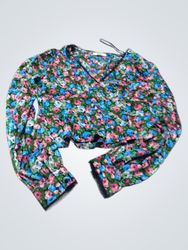 Blusa "Suzy Collection" con stampa floreale