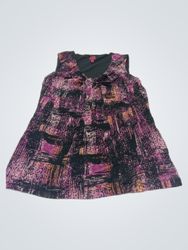 212 COLLECTION Women's Sleeveless Pink & Black Abs..