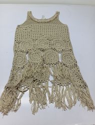 Venus Crochet Fringe Dress
