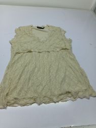 KappAhl Lace Overlay Top