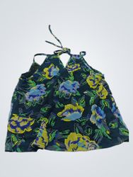 DENIMLAB Floral Print Top