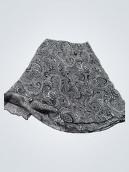 BECHERS BROOK Paisley Print Skirt