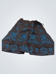 Monsoon Brown bestickter Midirock