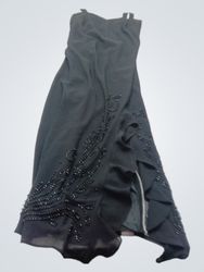 R&M Richards Black Beaded Dress