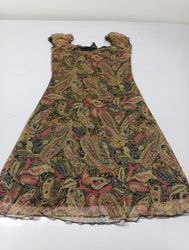 Paisley Print Dress