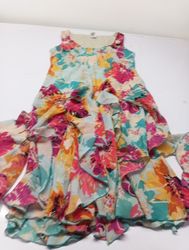 Amanda Lane Floral Ruffle Dress
