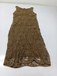 Jones New York Collection Vestido Maxi de Crochê P..