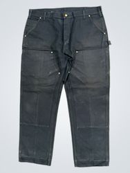 Carhartt Black Double Knee Work Pants