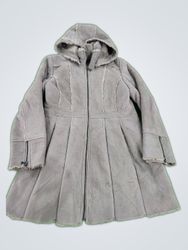 a.n.a. Hooded Fur Trim Jacket