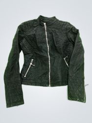 Coalition Black Leather Jacket