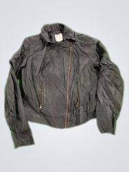 Ruff Hewn Black Leather Jacket