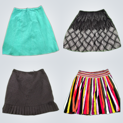Y2K Pleated Mini Skirts