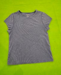 Top a Maniche Corte a Costine American Eagle