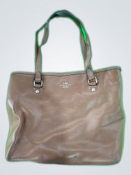 Brown Leather Tote Bag
