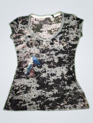 Sheer V-Neck Camisole Top