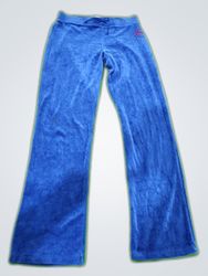 Juicy Couture Blue Velour Sweatpants